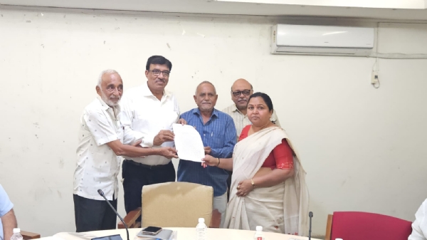 Demand to start direct rail service from Mumbai to Ahmedabad-Himmatnagar-Udayarpur immediately - Sabarkantha-Aravalli Rail Vikas Samiti leaders submit petition to MP Shobhanaben Baraiya