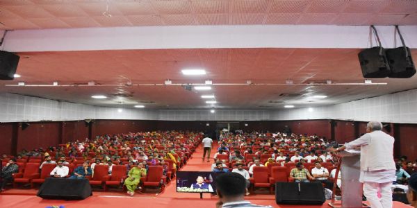સંવિધાન હત્યા દિવસના પચાસ વર્ષનો સંસ્મરણ કાર્યક્રમ અરવલ્લી જિલ્લામાં યોજાયો