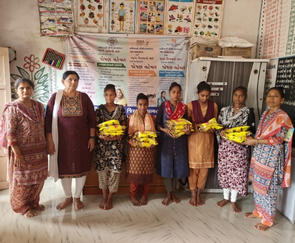 પૂર્ણા દિવસની ઉજવણી કરવામાં