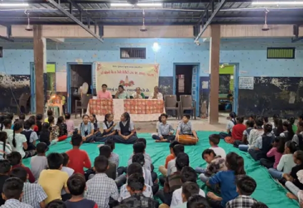 બોમ્બે મેટલ પ્રાથમિક શાળામાં પ્રવેશોત્સવનું ભવ્ય આયોજન કરવામાં આવ્યું
