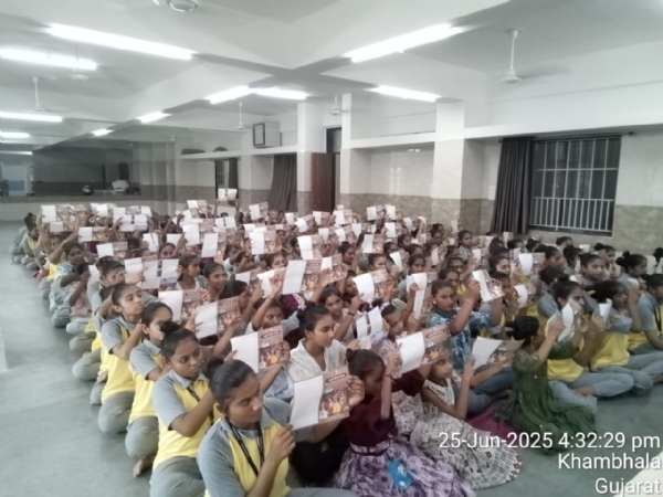 ખંભાળા ખાતે દીકરીઓના સશક્તિકરણનો અનોખો પ્રયાસ.