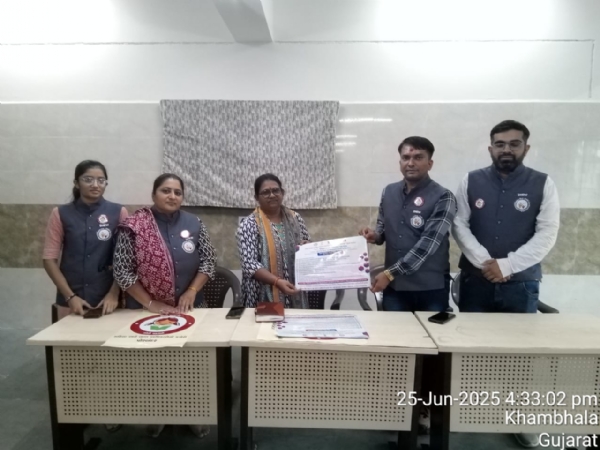 ખંભાળા ખાતે દીકરીઓના સશક્તિકરણનો અનોખો પ્રયાસ.