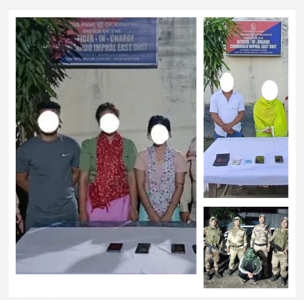 છ ઉગ્રવાદીઓની ધરપકડ