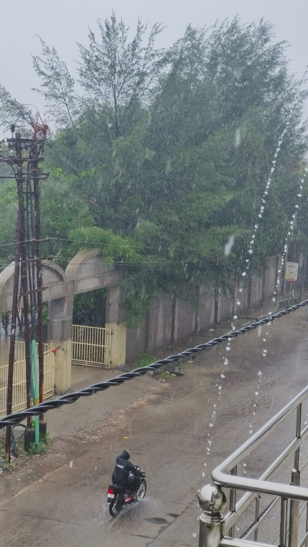 પોરબંદરમાં સતત બીજા દિવસે મેઘમહેર યથાવત.