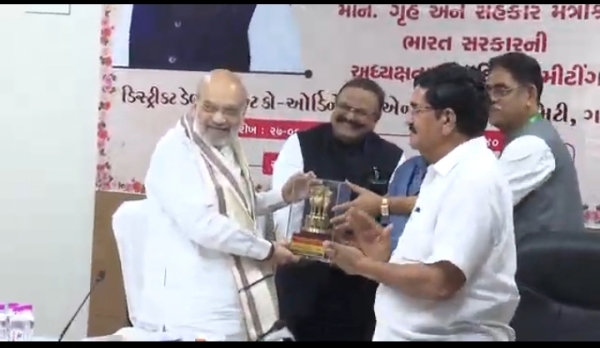 केंद्रीय मंत्री अमित शाह की अध्यक्षता में बैठक