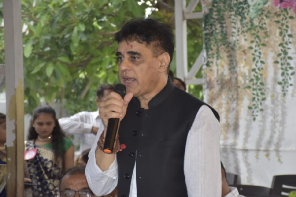 ભારતીય સંસ્કૃતિમાં રહેલી કરુણા સંવેદનાની વાત કરી હતી.