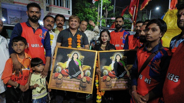 ખારવા યુવાનો દ્વારા ભગુડા ધામ (માં મોગલ) ના દર્શન ની પગપારા યાત્રા નું આયોજન કરેલ હતું