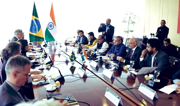 બ્રાઝીલમાં ભારતનું પ્રતિનિધિ મંડળ