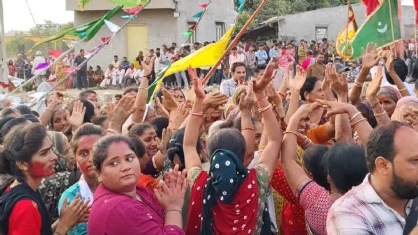 છાયા ખાતે રામદેવજી મહારાજનો મંડપ યોજાયો.
