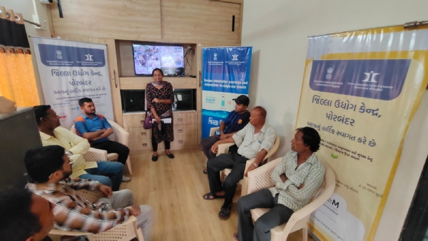 પોરબંદર ખાતે	પ્લાસ્ટિક વિસર્જન અને સલામત રિસાયક્લિંગ પદ્ધતિઓ પર વર્કશોપ યોજાયો.