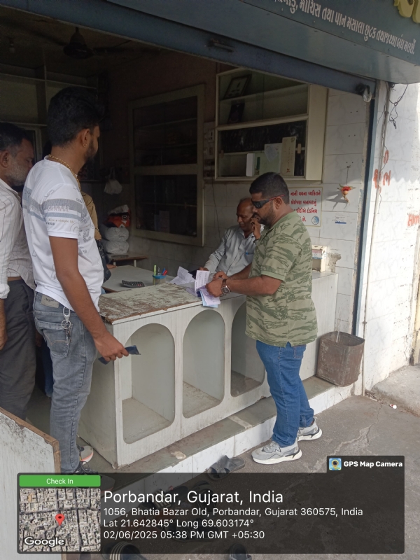 પોરબંદર મનપા દ્વારા વિવિધ કામગીરીઓ ધમધમી.