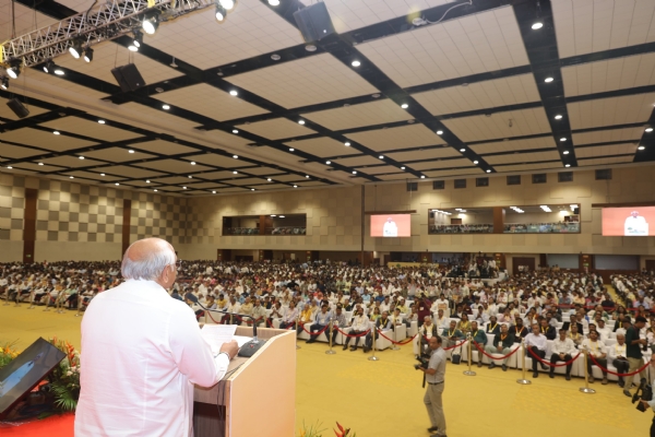 મહાત્મા મંદિર ખાતે કાર્યક્રમ યોજાયો