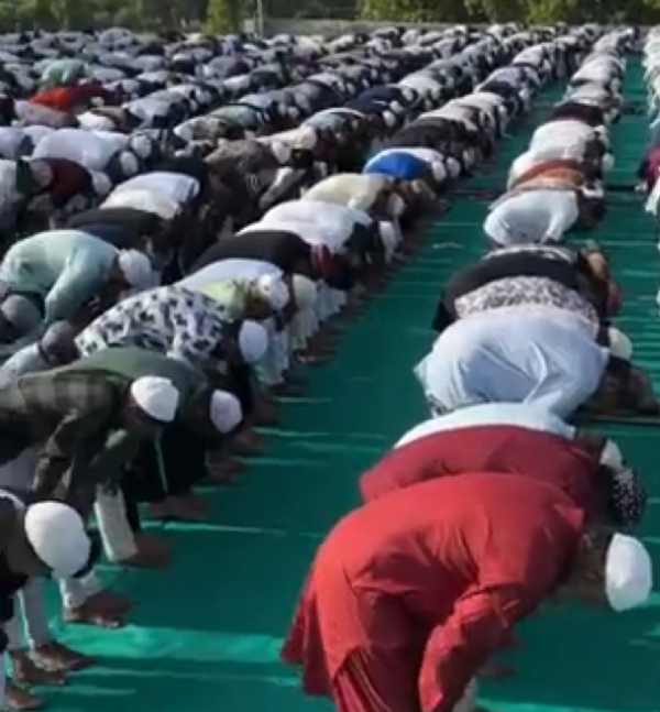 પાટણમાં બકરી ઈદની ભવ્ય અને શાંતિપૂર્ણ ઉજવણી