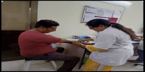 કામરેજ તાલુકાના સેવણી પ્રાથમિક આરોગ્ય કેન્દ્ર ખાતે ડાયાબિટીસના દર્દીઓ માટે કોમ્પ્લીકેશન સ્ક્રીનીંગ કેમ્પ યોજાયો