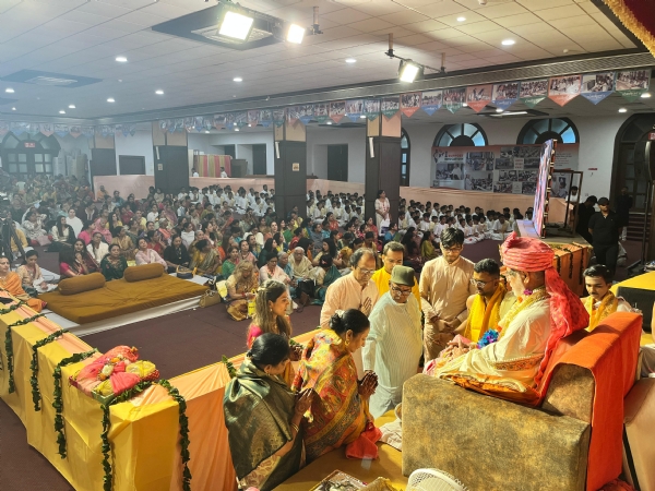સાંદિપની ખાતે ગુરુપૂર્ણિમા ની ભક્તિભાવ સાથે ઉજવણી કરાઈ.