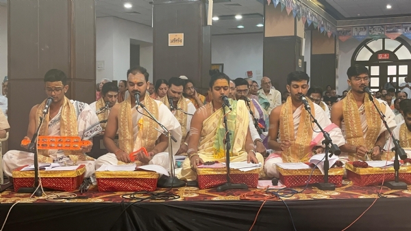 સાંદિપની ખાતે ગુરુપૂર્ણિમા ની ભક્તિભાવ સાથે ઉજવણી કરાઈ.