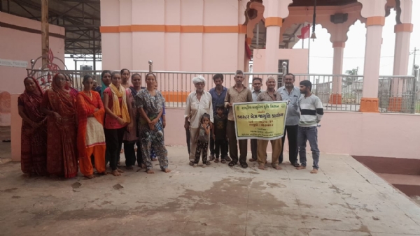 પાલખડા ગામ ખાતે પ્રાકૃતિક કૃષિની તાલીમ યોજાઈ.