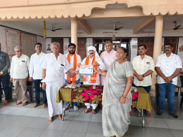 ભાજપ દ્વારા કચ્છના વિવિધ સ્થળોએ યોજાયો વયવંદના કાર્યક્રમ