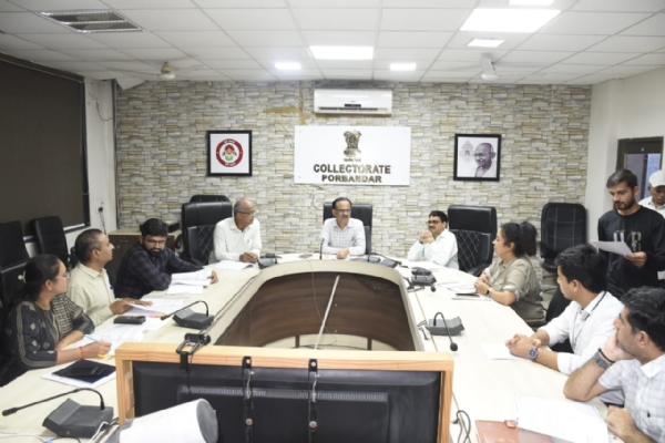 જિલ્લા કલેક્ટરના અધ્યક્ષ સ્થાને અસમાવતી રિવરફ્રન્ટ સમિતિની બેઠક યોજાઈ.