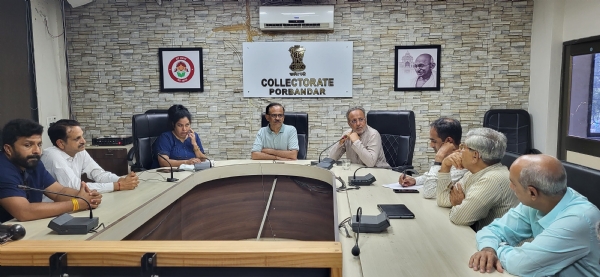 રાજ્યકક્ષાના સ્વતંત્ર પર્વની ઉજવણીના આયોજન સંદર્ભે સામાજિક સંસ્થાઓ સાથે બેઠક યોજાઈ .