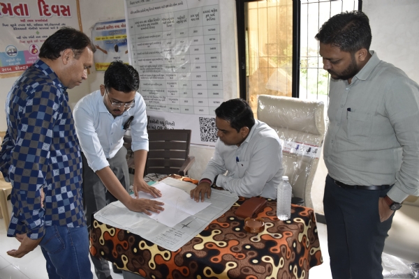 ગ્રામ પંચાયત કચેરીની મુલાકાત