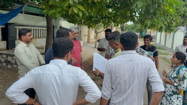 પોરબંદર પોલીસ દ્વારા અસામાજિક તત્વોની મિલકતની ચકાસણી.