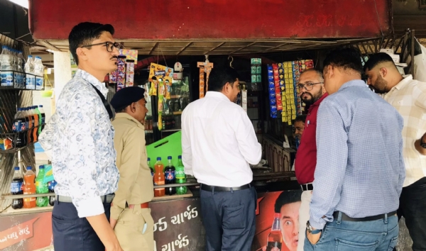 અમરેલી એન્ફોર્સમેન્ટ સ્કવોડ ટિમ દ્વારા ચેકિંગ હાથ ધરવામાં આવ્યું