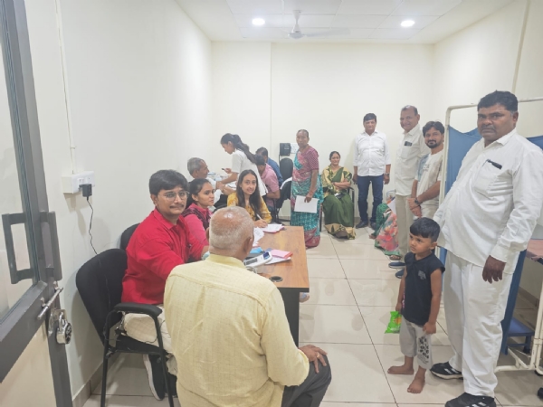 જિલ્લા પંચાયતના પદાધિકારી ૫રિવારજનો માટે આરોગ્ય કેમ્પ યોજાયો