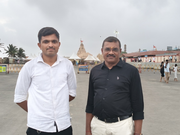 સોમનાથ મહાદેવના દર્શન કરી ધન્યતા અનુભવી