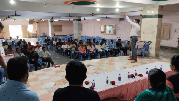 સુભાષનગર ખાતે નશાબંધી પ્રચાર- પ્રસાર શિબિત યોજાઈ.