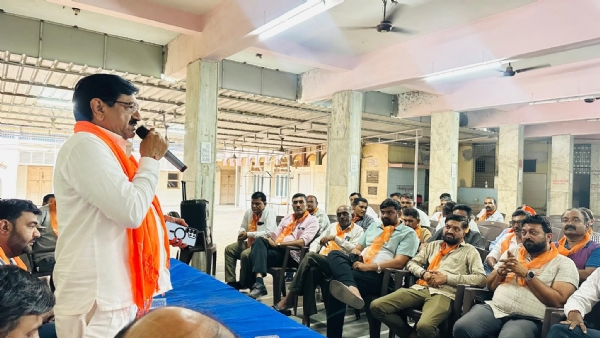 ધારી વિધાનસભાનાં શક્તિ કેન્દ્ર સંયોજકો સાથે પરિચય બેઠક યોજાઈ