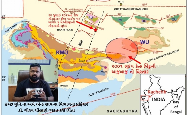 ભવિષ્યના ભૂકંપ વિશે સમજ આપતા પ્રોફેસર