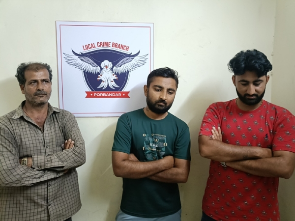 છાંય વિસ્તારમાં જુગાર રમી રહેલ 3 શખ્સો ઝડપાયા.