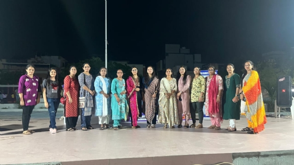 JCIની મહિલા વિંગ દ્વારા નૃત્ય કાર્યક્રમ યોજાયો.