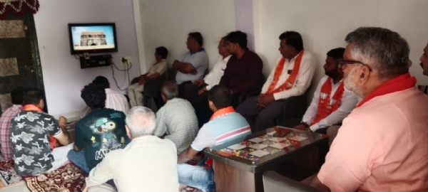 ભાવનગર પ્રધાનમંત્રી મન કી બાત કાર્યક્રમ યોજાઇ
