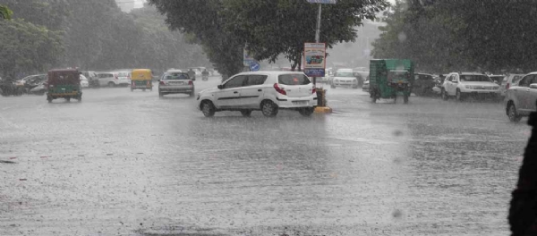गुजरात में व्यापक बारिश