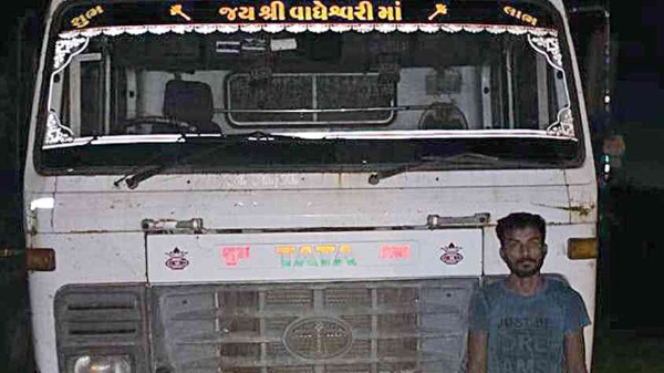 કોલસાના કારસ્તાનમાં પકડાયેલું ટ્રેઇલર