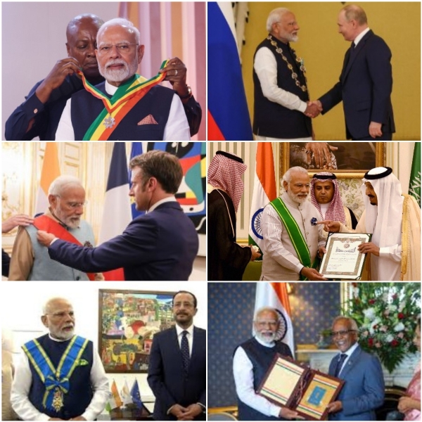 અલગ-અલગ દેશોમાં સન્માન