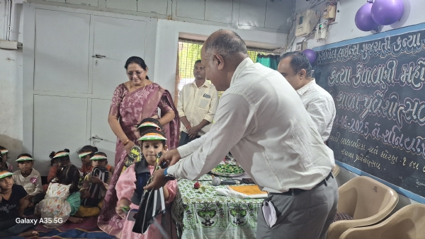 ગુજરાત સરકારશ્રીના નવતર અભિગમ આનંદદાયી શનિવાર અને 10બેગલેસ ડે નો આજરોજથી સિવિલ લાઇન્સ ગુજરાતી કન્યા શાળા ગોધરા ખાતે પ્રારંભ -૧