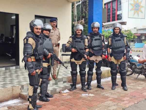 તેહનાત રાખી કાયદો અને વ્યવસ્થાની પરિસ્થિતી