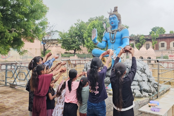 Ambaji ma gauru vrat no praranbh