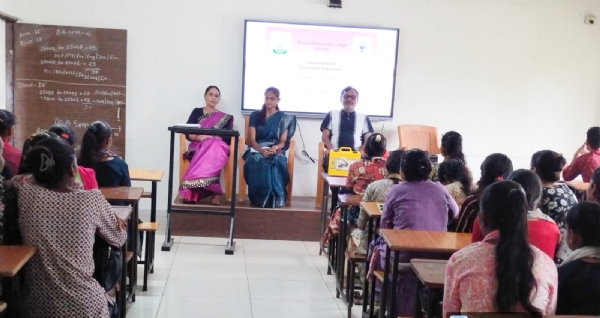 *Orientation by Innovation Club at Arts College, Shamlaji