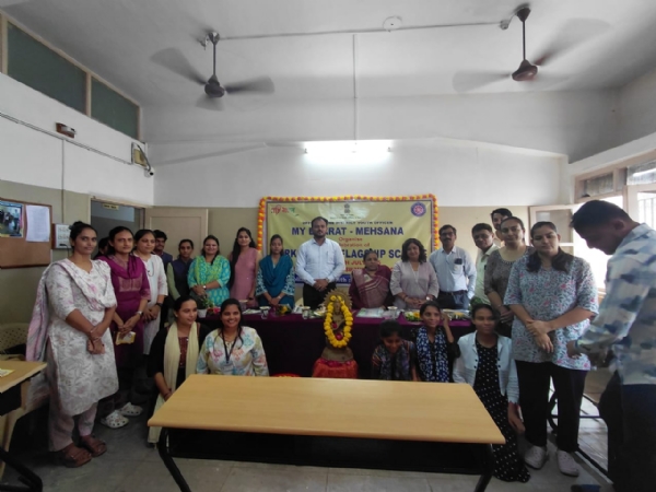 મેરા યુવા ભારત – મહેસાણા દ્વારા યુવાનોએ સરકારી યોજનાઓની જાણકારી માટે વર્કશોપ