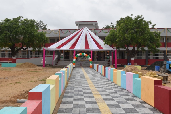 મહેસાણા મેઉ પગાર શાળામાં નવા 12 વર્ગખંડોના લોકાર્પણ સાથે શિક્ષણમાં નવી પહેલ