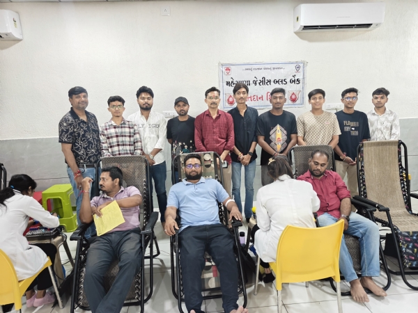 શ્રી જહુ માતાજી સેવક પરિવાર દ્વારા 40મો રક્તદાન કેમ્પ — 91 બોટલ રક્તદાન