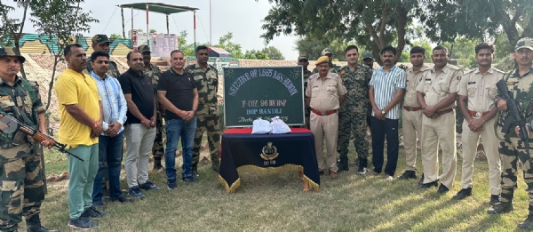 ભારત-પાકિસ્તાન આંતરરાષ્ટ્રીય સરહદ નજીક 1.665 કિલો હેરોઈન જપ્ત કરાયું