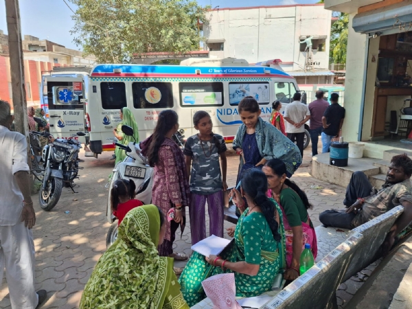વડોદરા જિલ્લામાં મેડિકલ ચેકઅપ કેમ્પનું આયોજન કરવામાં આવ્યું