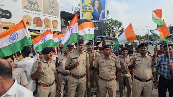 AMBAJI MA  VISHAL TRIRANGA YATRA