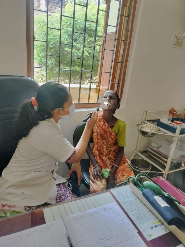 ધનોરા ખાતે NCD સ્ક્રિનિંગ  કરવામાં આવ્યું