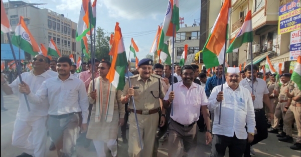દાહોદ તિરંગા યાત્રા ની તસ્વીર